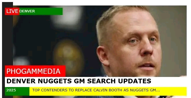 Shocking Names Emerge as Front-Runners to Take Over Denver Nuggets GM Role in 2025!”