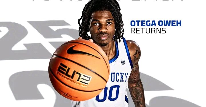“Drama Unfolds: Kentucky’s Owner Backs Otega Oweh Brutal Call-Out as Team Prepares to Shake Up Entire Roster!”