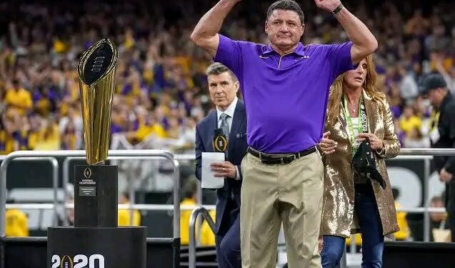 Grab your popcorn 🍿  “Netflix Announces Release Date for ‘One for the Ages: The Ed Orgeron Story,’ Chronicling the Legacy of Beloved LSU Coach”