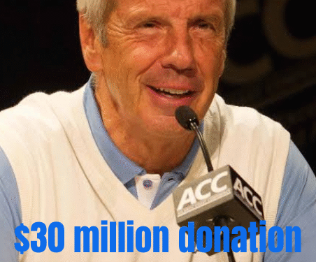 ESPN Report: UNC Basketball Legend Roy Williams Seals $30 Million Endorsement Deal, Donates $10 Million to Program..  See More: