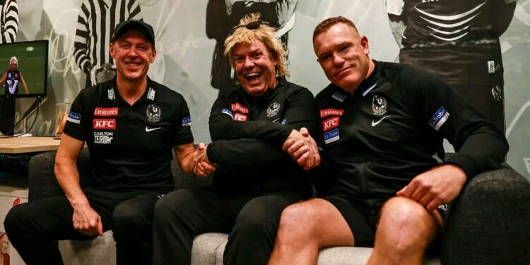 Lock it in! Strauchanie has convinced Fly and Leppa that he’s got what it takes to compete at AFL level again 🤣✍️