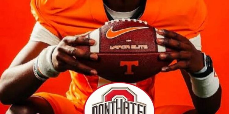 Tennessee quarterback Faizon Brandon: I picked Ohio State football for three reasons.