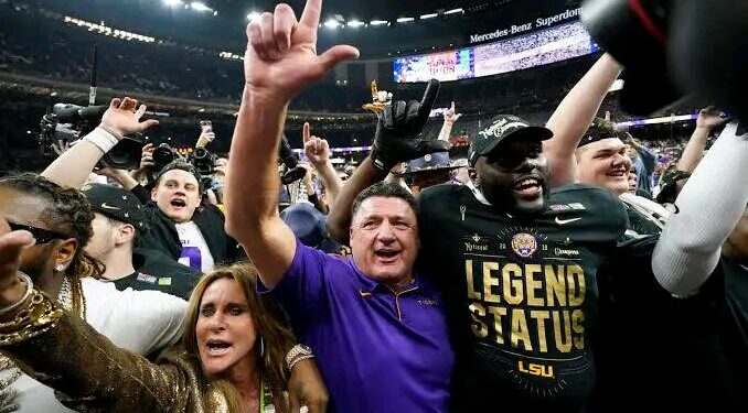 Grab your popcorn 🍿  Netflix released date for its highly anticipated documentary, One for the Ages: The Ed Orgeron Story, a deep dive into the tenure of one of the most beloved coaches in Louisiana State University (LSU) football history, Ed Orgeron…