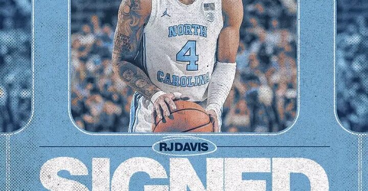 BREAKING: UNC Officially Trade RJ Davis to Los Angeles Lakers in Historic $285M….