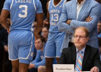 BREAKING NEWS: North Carolina President  Peter Hans awarded Coach Hubert Davis  and entire team a $500,000 bonus and… Read More…