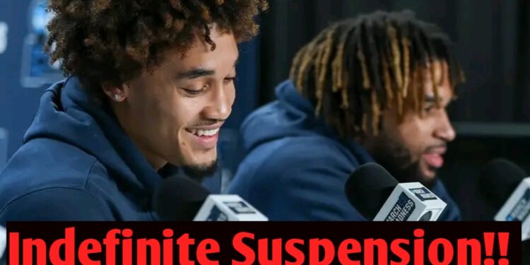 BREAKING: North Carolina Tar Heels’  Hopes Rocked as RJ Davis and Seth Trimble. suspended indefinitely due to Off-…