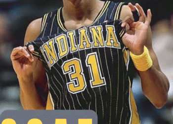 UNPARALLELED DOMINANCE – In a momentous decision that reverberates through the annals of basketball history, ESPN and Guinness World Records have officially declared Reggie Miller  as the Greatest Of All Time (G.O.A.T.). This