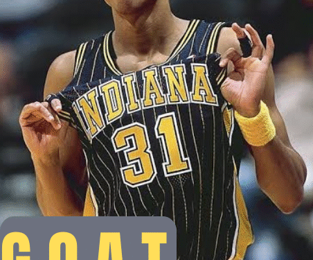 UNPARALLELED DOMINANCE – In a momentous decision that reverberates through the annals of basketball history, ESPN and Guinness World Records have officially declared Reggie Miller  as the Greatest Of All Time (G.O.A.T.). This