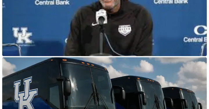 “Kenny Walker Stuns Kentucky Fans with MULTI-MILLION Dollar Bus Donation —