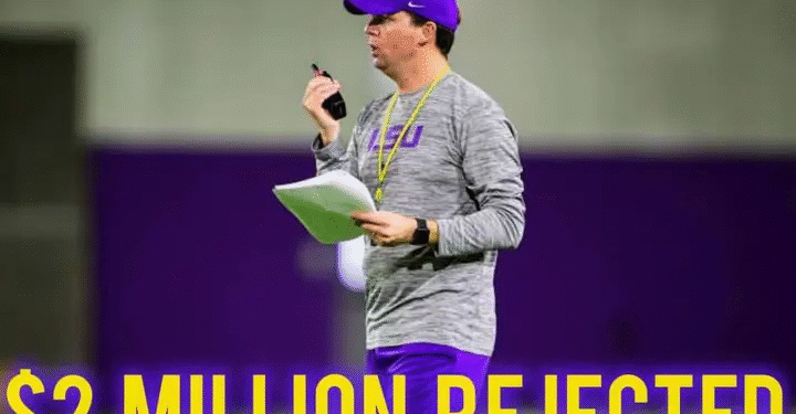“INSANE OFFER REJECTED: LSU Coach Joe Sloan SNUBS Texas A&M’s $2 MILLION Deal —