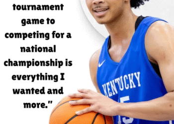 Jaland Lowe Tells Big Blue Nation: “I’m Here to Win a National Title!” Fueled and Focused, Lowe Is All In—Chasing Banner #9 and Ready to Make History with BBN Behind Him!