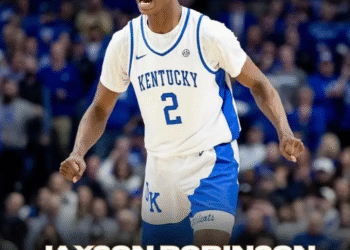 JUST IN: Ex-Kentucky Guard Jaxson Robinson Inks Exhibit 10 Deal with the Cleveland Cavaliers — Keep Chasing Greatness, Jaxson! Big Blue Nation Is Behind You Every Step of the Way!