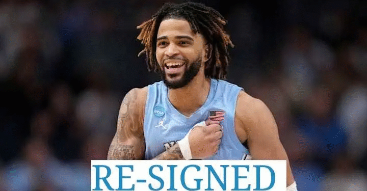 “UNC Basketball Re-Signs RJ Davis to Three-Year Contract, Appoints Him as Team Leader”