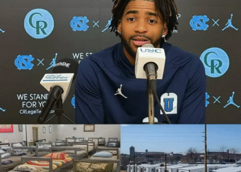 “Unbelievable! UNC’s R.J. Davis Donates Massive $12.9M—But Critics Are Asking Why He’s Giving It All Away!”