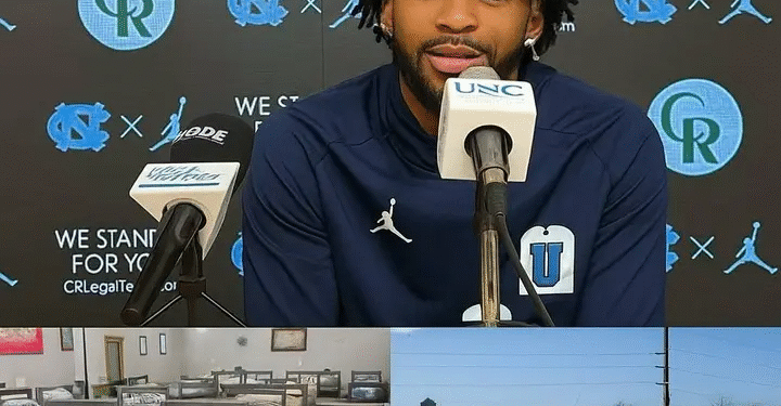 “Unbelievable! UNC’s R.J. Davis Donates Massive $12.9M—But Critics Are Asking Why He’s Giving It All Away!”