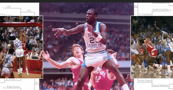 Foul Trouble for Michael Jordan Lead to UNC’s Stunning 1984 NCAA Loss to Indiana…