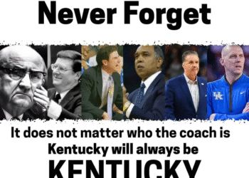 ALWAYS ICONIC: Kentucky Basketball Is Eternal — Coaches Come and Go, But the Legacy Lives On! The Blue & White Isn’t Just Worn… It’s Lived!
