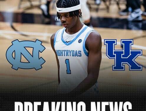 Breaking: 5-Star Caleb Wilson Announces his Departure from UNC, Flips Commits to Kentucky…..
