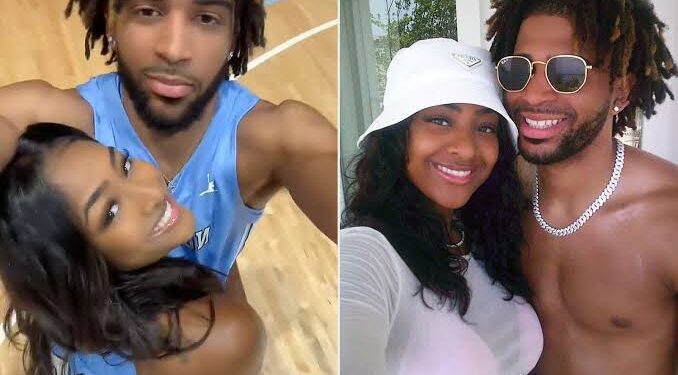 Congratulations: UNC point guard RJ Davis and his partner,  Deja Kelly, welcomed their New born baby today….