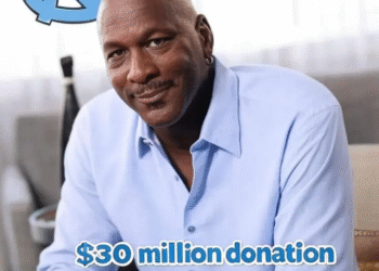 “Michael Jordan’s $30M Endorsement Deal Sparks Outrage After Massive $10M UNC Donation—Fans Divided!”