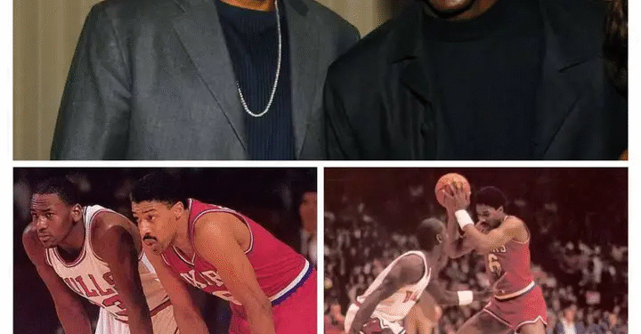 “When Legends Collided: Michael Jordan’s First Meeting With Dr. J Sparks Debate—Passing of the Torch or…