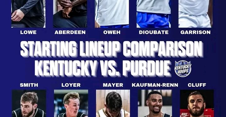 “2025-26 Showdown Preview: Kentucky Wildcats vs. Purdue Boilermakers — Who Boasts the Stronger Starting Five? (Oct. 24, Rupp Arena, 6:00 PM EST, SECN)”