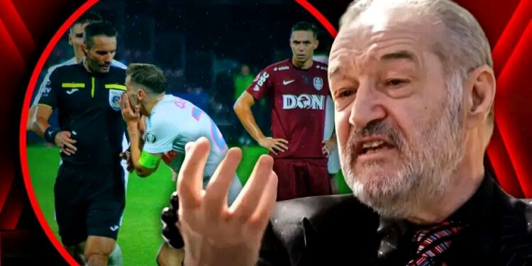 Gigi Becali a oferit, într-o conferință de presă organizată la palat, un atac violent la adresa lui Sebastian Colțescu și Ovidiu Hațegan după CFR Cluj – FCSB 2-2.