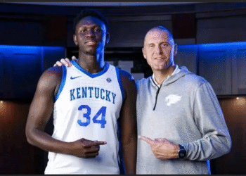 “Shockwaves in College Hoops: No. 1 Center Arafan Diane Commits to Kentucky— Mark Pope Building a Dynasty…