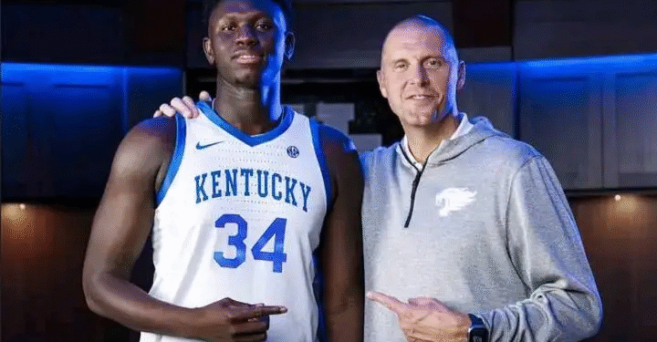 “Shockwaves in College Hoops: No. 1 Center Arafan Diane Commits to Kentucky— Mark Pope Building a Dynasty…