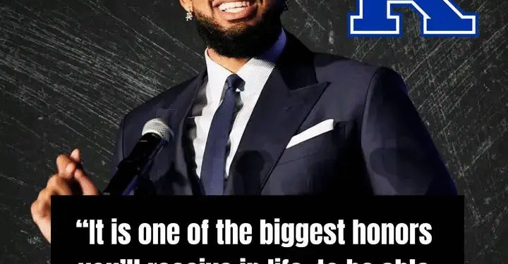 Breaking News: Nation’s Top Recruit Shocks the Basketball World by Choosing Kentucky Over Alabama and Georgia…