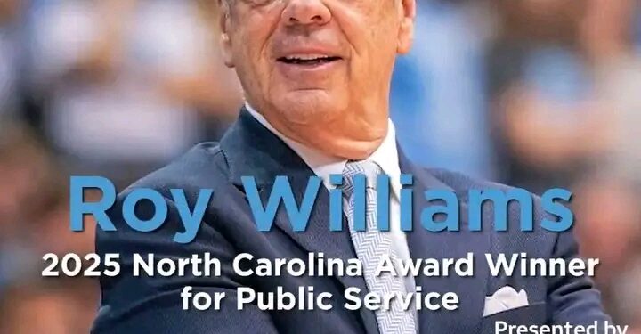 Roy Williams Sparks Debate Again: Tar Heel Legend Wins 2025 NC Award —