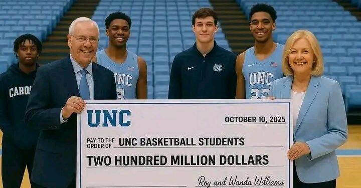 BREAKING SHOCKER! Roy Williams and His Wife Drop a $200 Million Bombshell — Massive Gift Set to Transform UNC Basketball Forever!