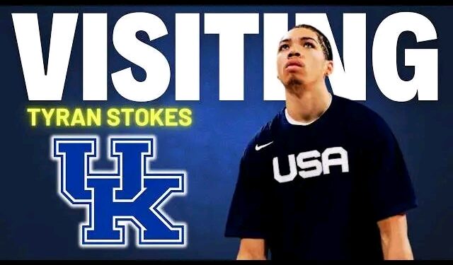 BREAKING SHOCKER! Five-Star Sensation Tyran Stokes Flips Commitment to Kentucky — Rivals Stunned as Mark Pope Pulls Off Another Recruiting Heist!