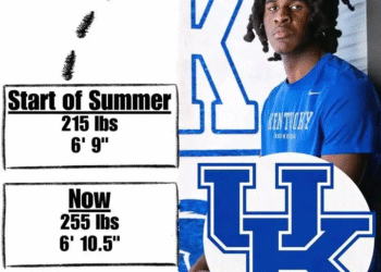 Jayden Quaintance’s Shocking New Size Sparks Fierce Debate Among Kentucky Fans!”
